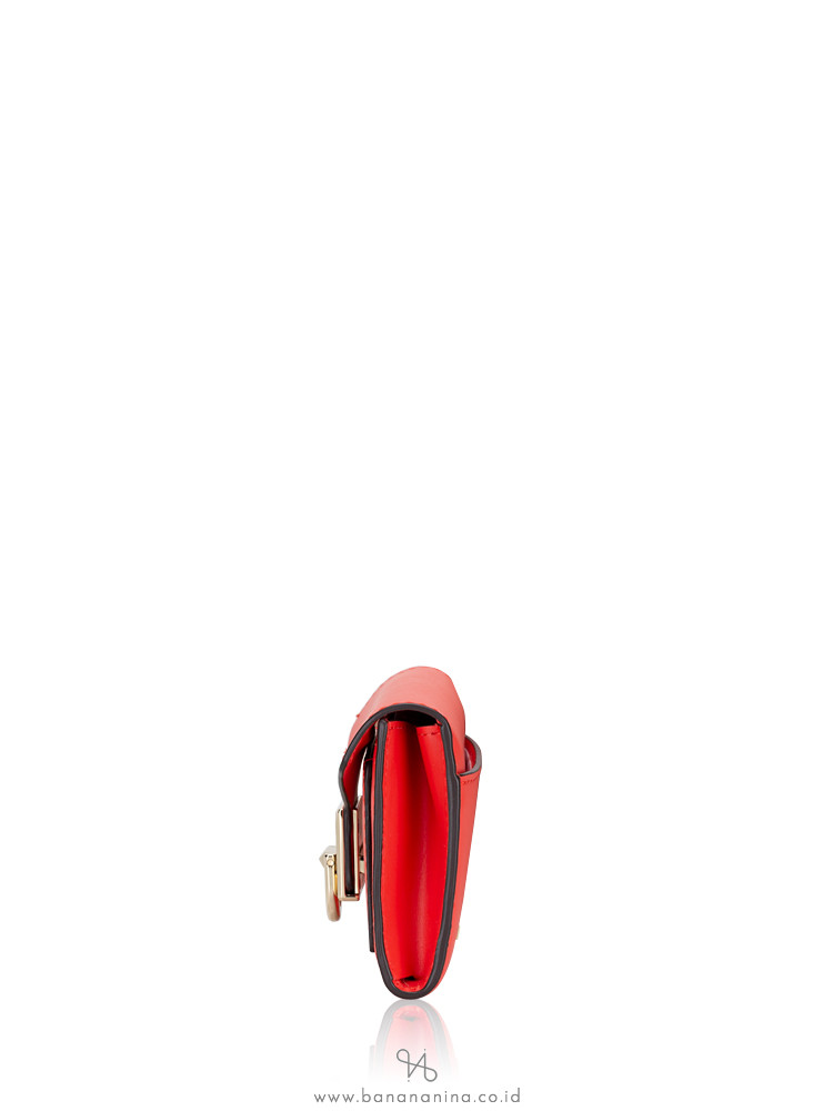 MICHAEL KORS Manhattan Small Flap Wallet Sea Coral