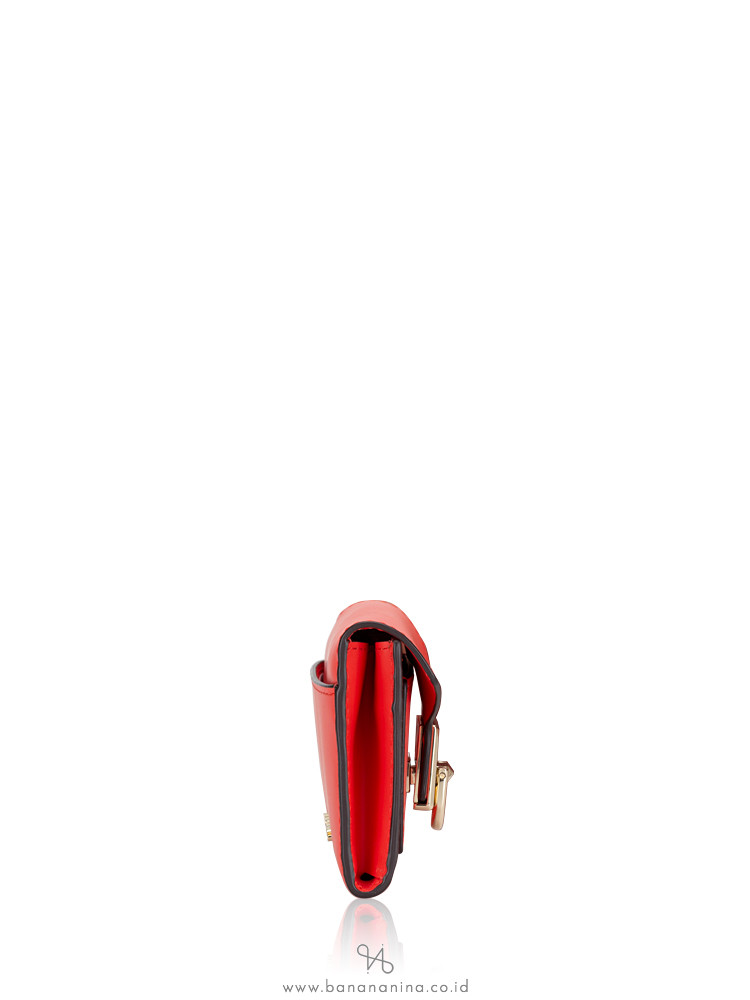MICHAEL KORS Manhattan Small Flap Wallet Sea Coral