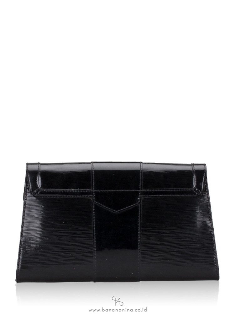 LOUIS VUITTON Epi Electric Pochette Iena Black