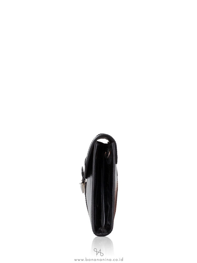 LOUIS VUITTON Epi Electric Pochette Iena Black