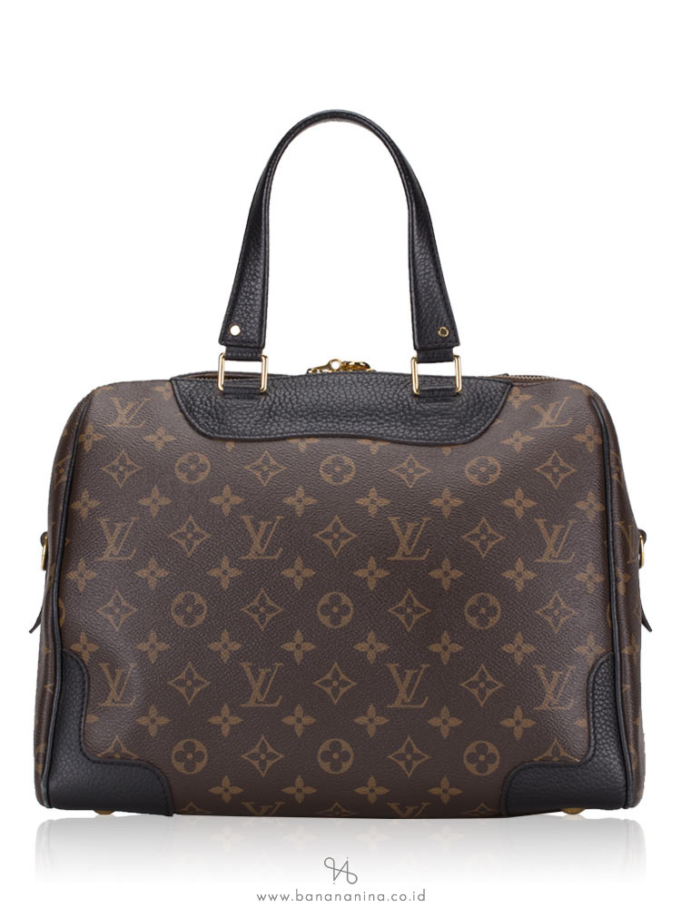 LOUIS VUITTON Monogram Retiro NM Black