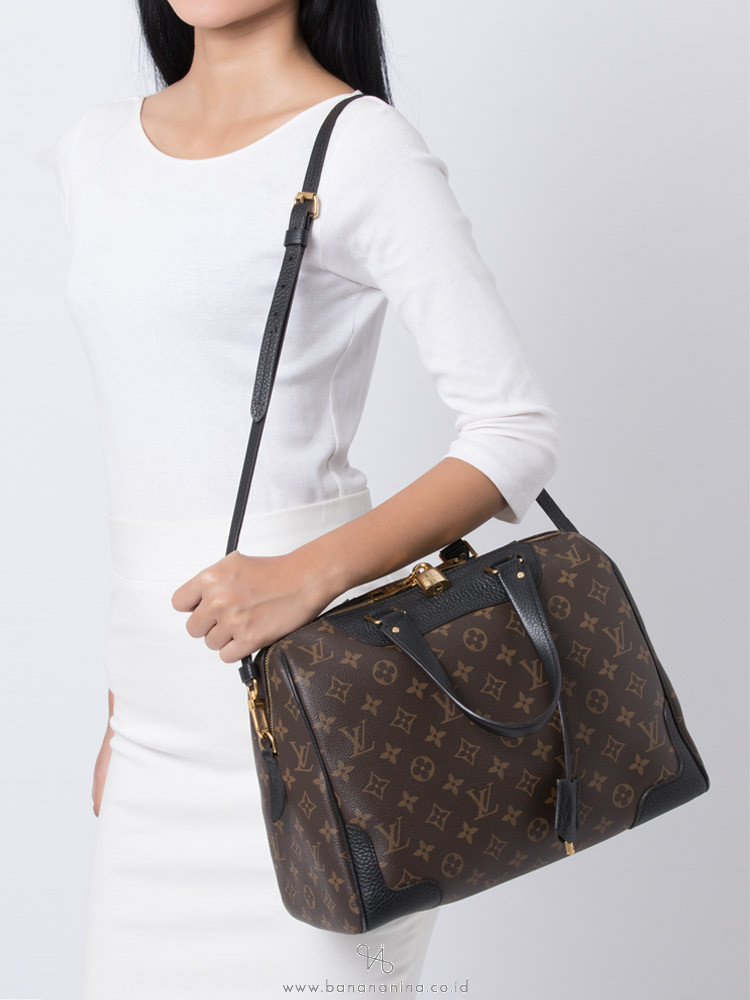 Louis Vuitton Monogram Retiro NM Black