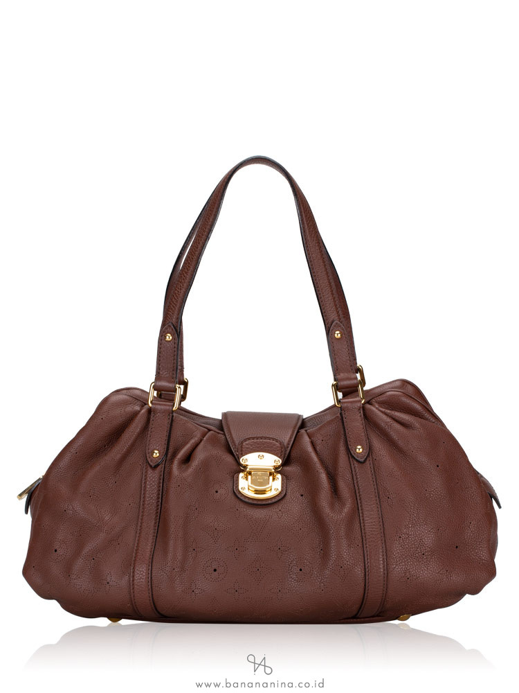 LOUIS VUITTON Mahina Lunar GM Cognac