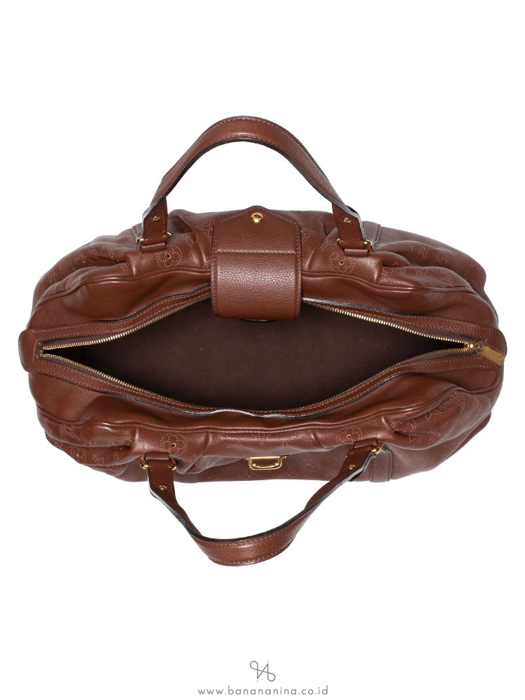 LOUIS VUITTON Mahina Lunar GM Cognac