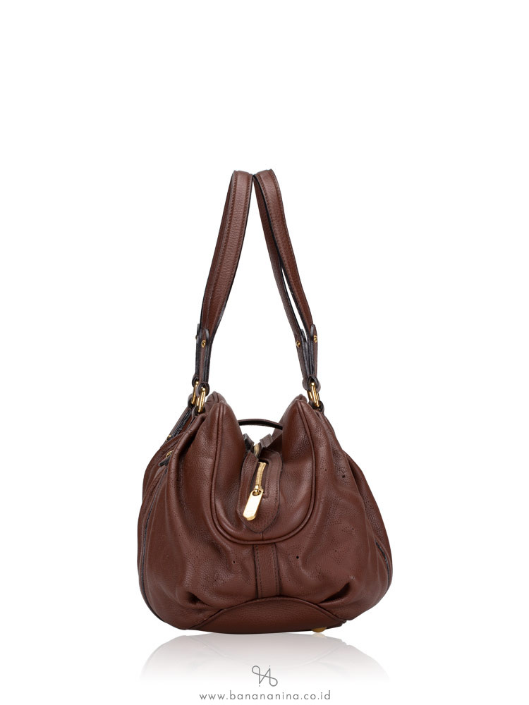 LOUIS VUITTON Mahina Lunar GM Cognac