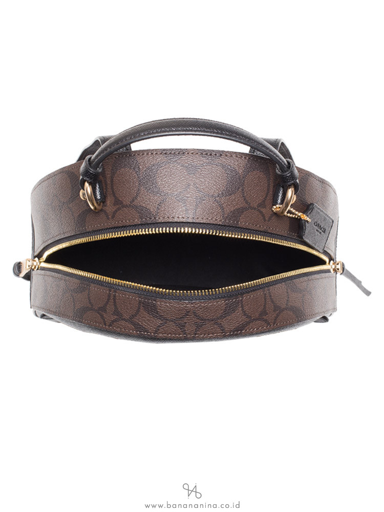 COACH 76622 Signature Jordyn Backpack Brown Black