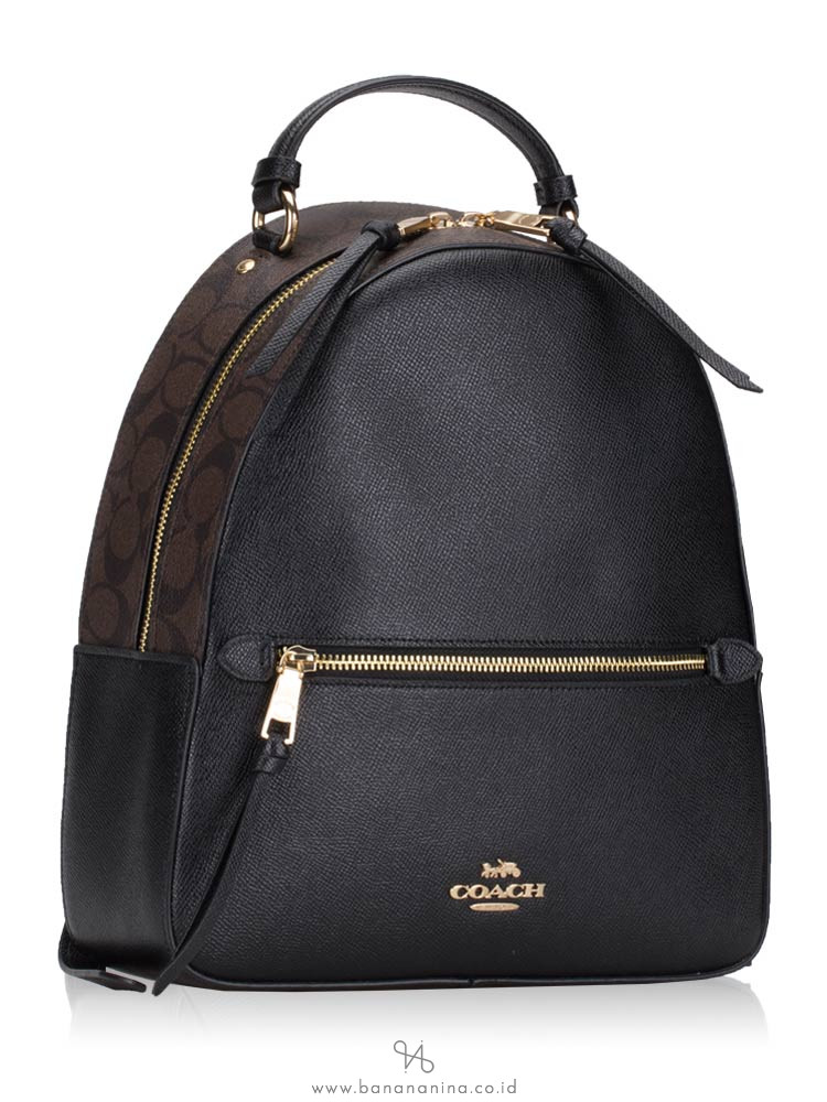 COACH 76622 Signature Jordyn Backpack Brown Black