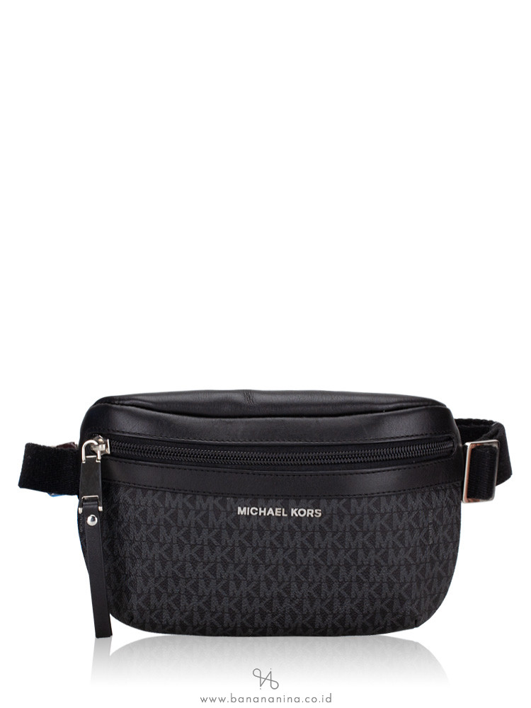 MICHAEL KORS Signature Fanny Belt Bag Black