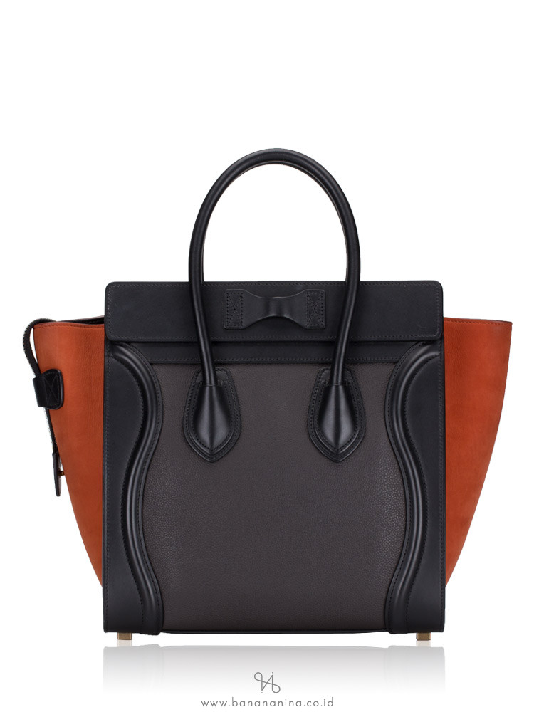 CELINE Tri-Color Mini Luggage Brick