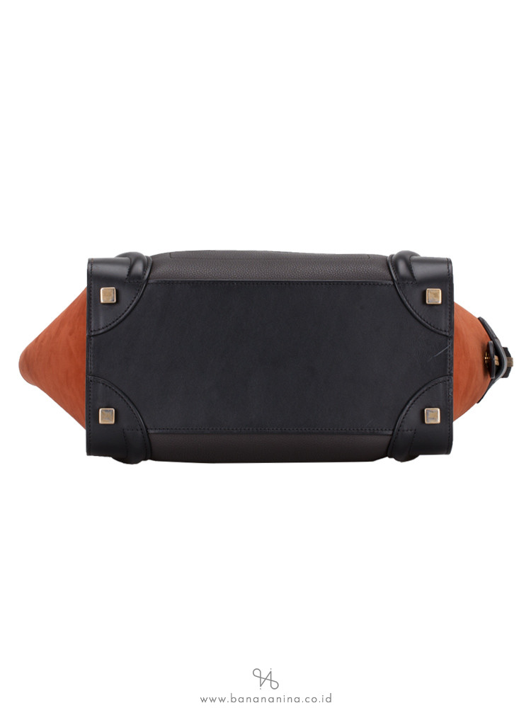 CELINE Tri-Color Mini Luggage Brick