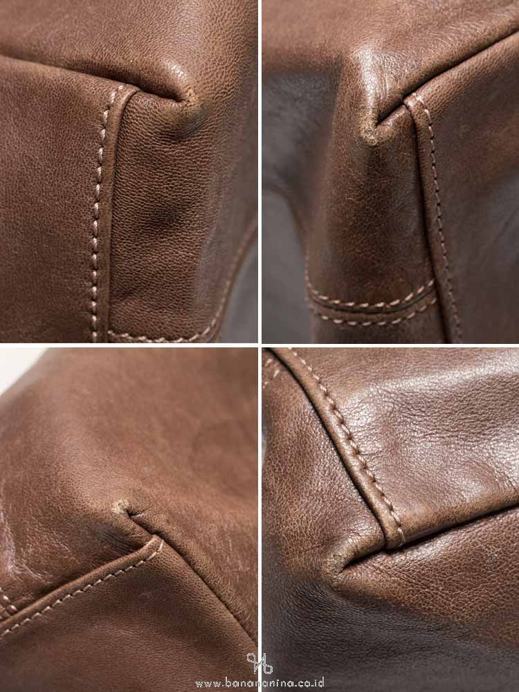 LONGCHAMP Le Pliage Cuir Small SH Taupe