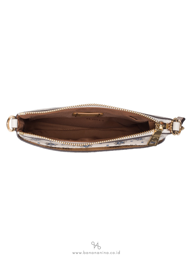 COACH 67668 Forest Print Kitt Crossbody Chalk Multi
