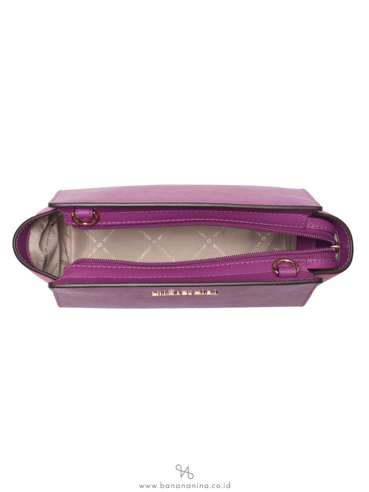 MICHAEL KORS Selma Medium Messenger Pomegranate Multi
