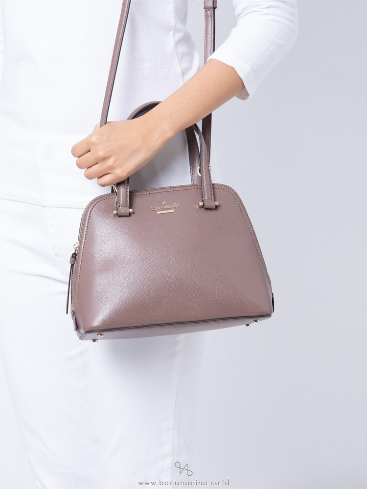 KATE SPADE Patterson Drive Small Dome Satchel Dusk Cityscape
