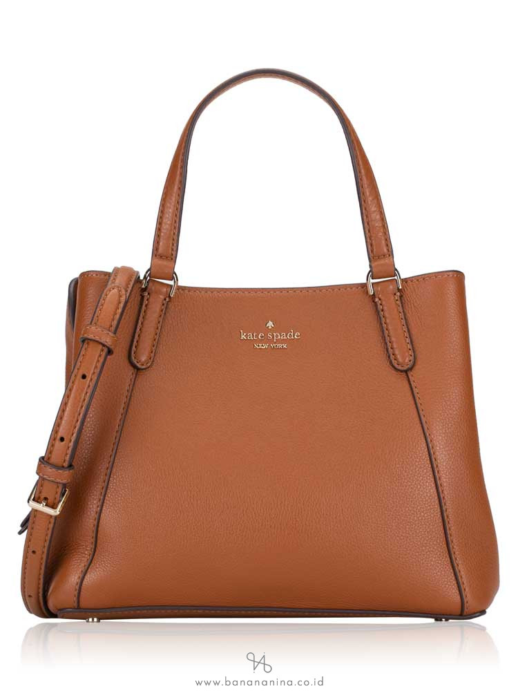KATE SPADE Jackson Medium Triple Compartment Satchel Warm Gingerbread