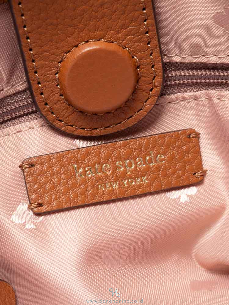 KATE SPADE Jackson Medium Triple Compartment Satchel Warm Gingerbread