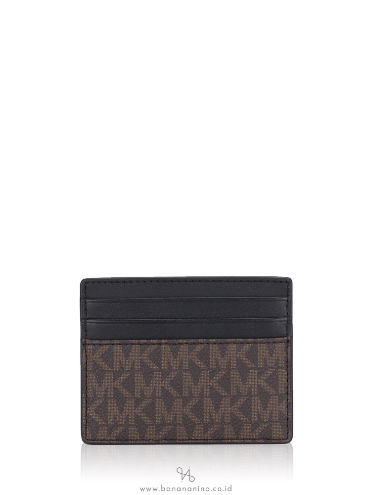 MICHAEL KORS Men Cooper Signature Tall Card Case Brown