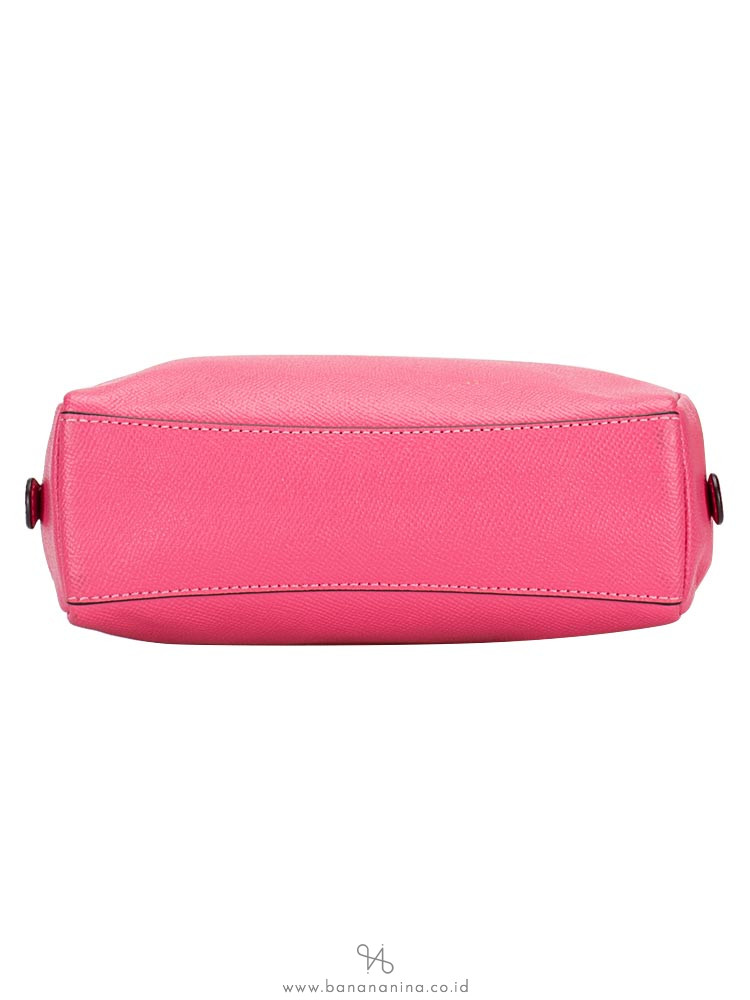 COACH 24797 Crossgrain Leather Cosmetic Case 20 Peony