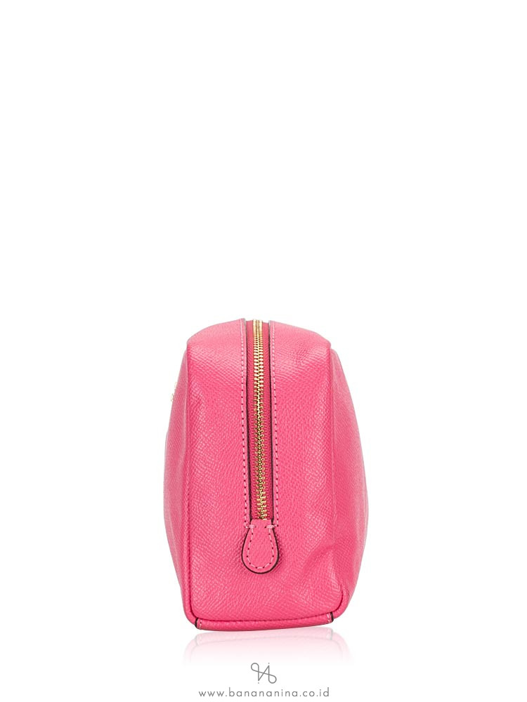 COACH 24797 Crossgrain Leather Cosmetic Case 20 Peony