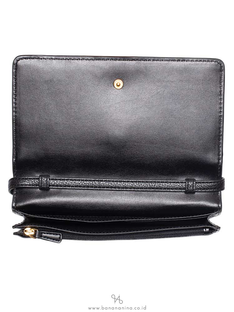 MARC JACOBS Empire City Leather Crossbody Black
