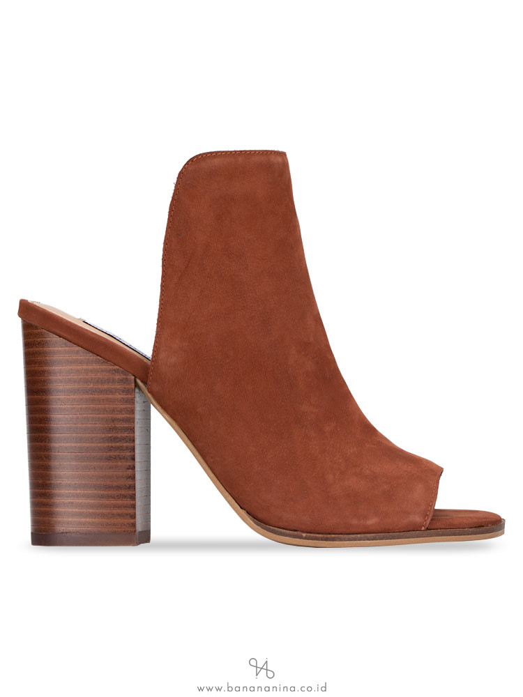 STEVE MADDEN Tilt Mule Heels Cognag Sz 8