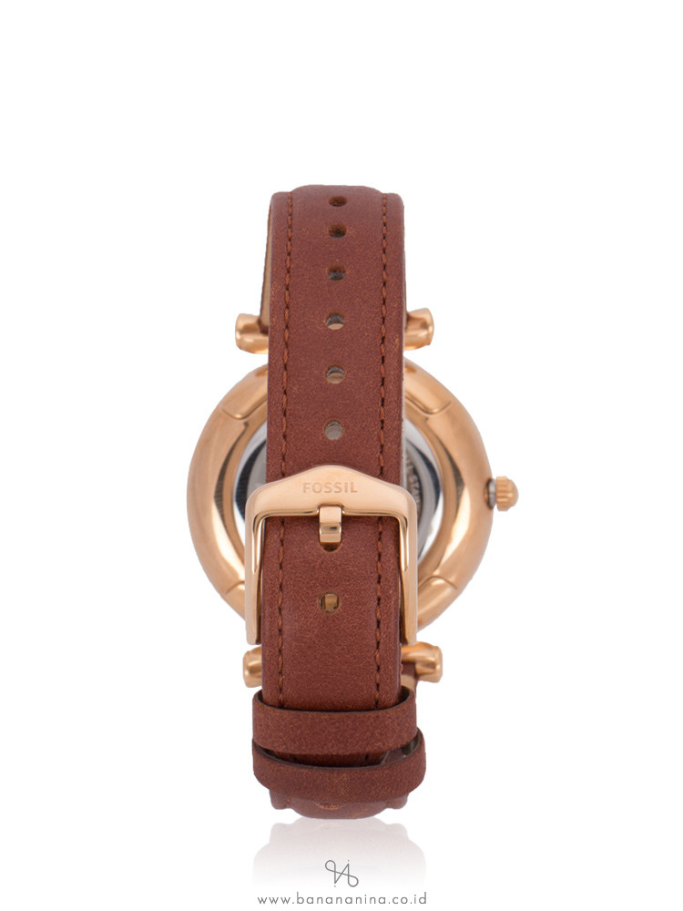 FOSSIL ES4428 Carlie Leather Watch Terracotta