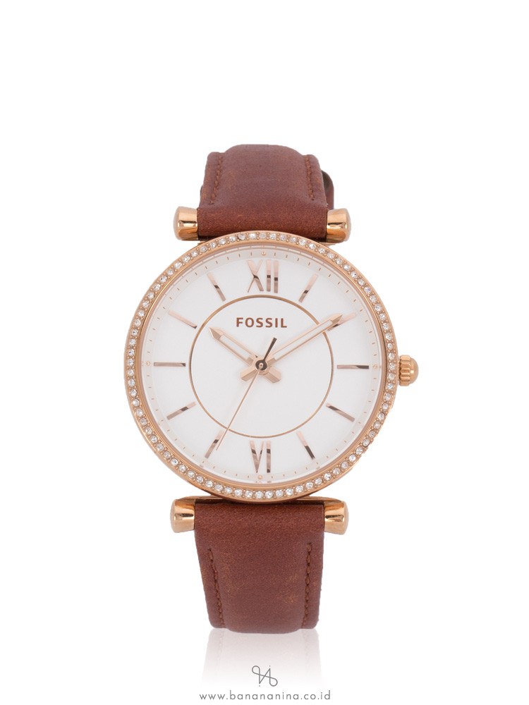 FOSSIL ES4428 Carlie Leather Watch Terracotta