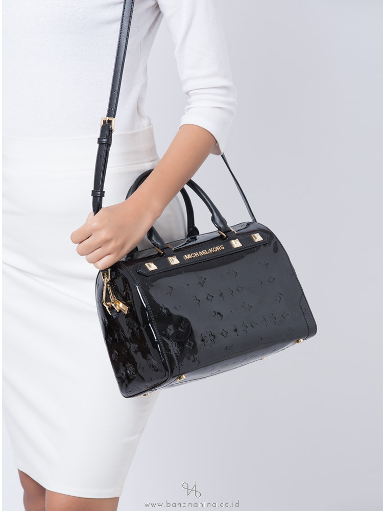 Michael kors kara duffle satchel clearance