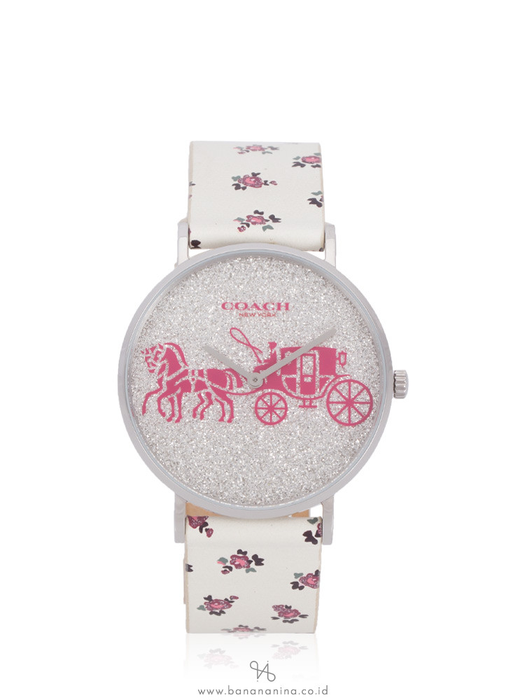 COACH 14503047 Perry Floral Leather White Multi