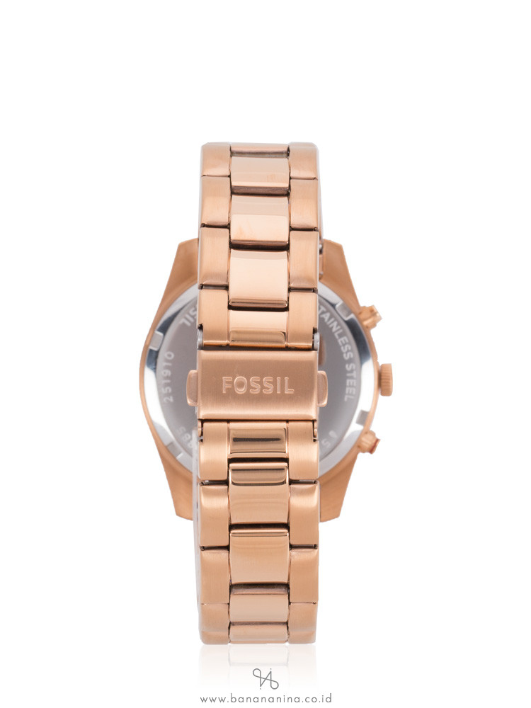 FOSSIL Men ES3885 Perfect Boyfriend Stainless Rose Gold
