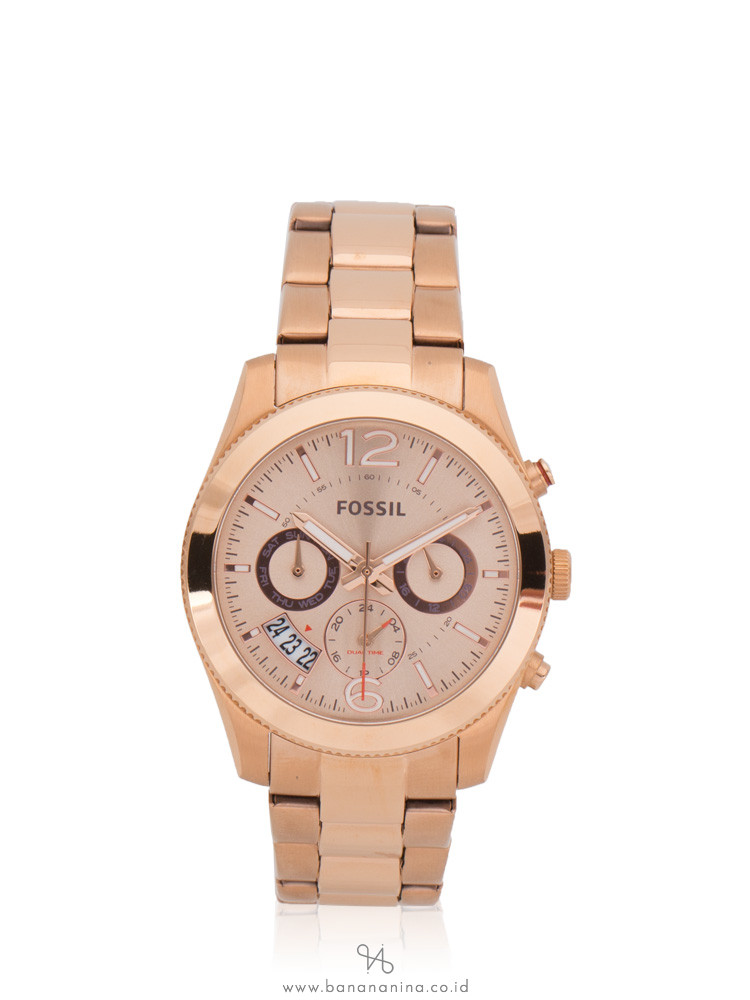 FOSSIL Men ES3885 Perfect Boyfriend Stainless Rose Gold