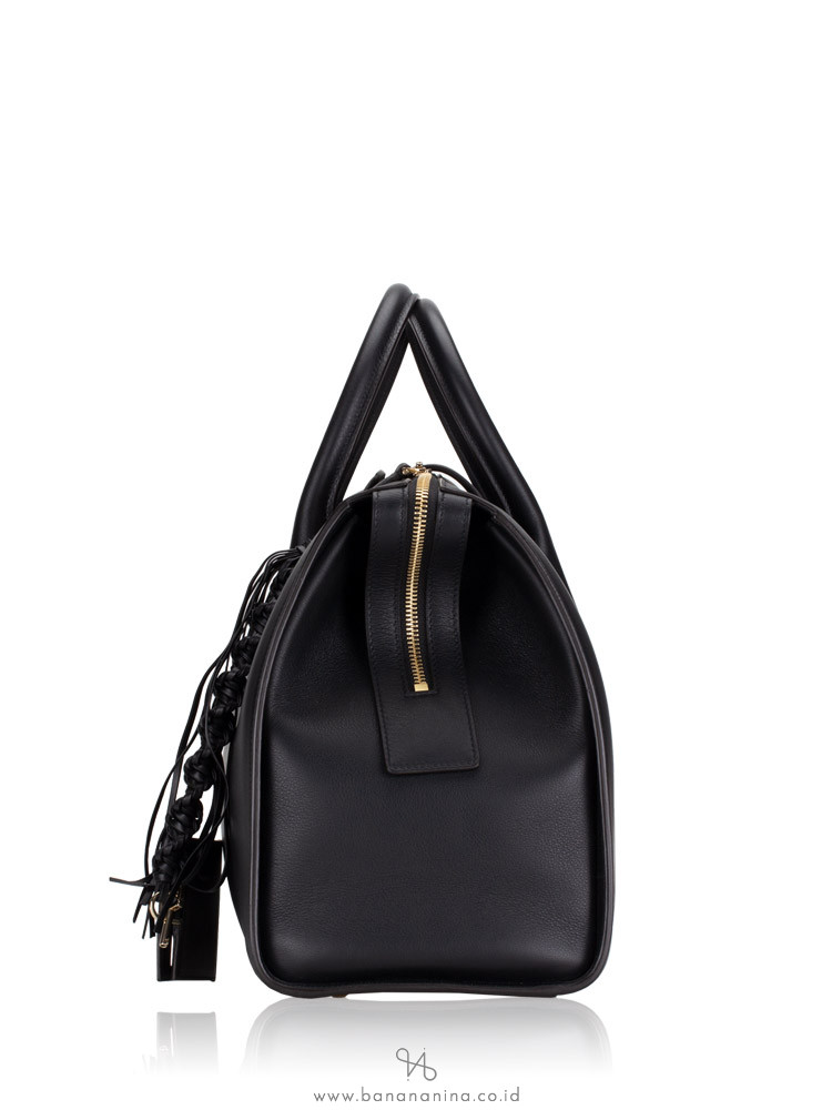 SALVATORE FERRAGAMO Lock Tote 35 Black