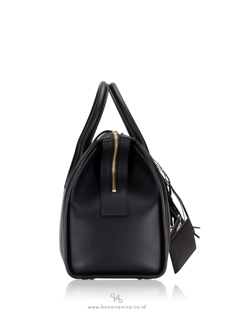 SALVATORE FERRAGAMO Lock Tote 35 Black
