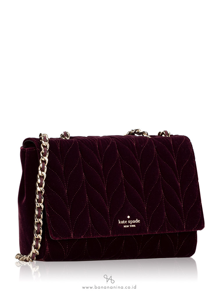 kate spade velvet purse