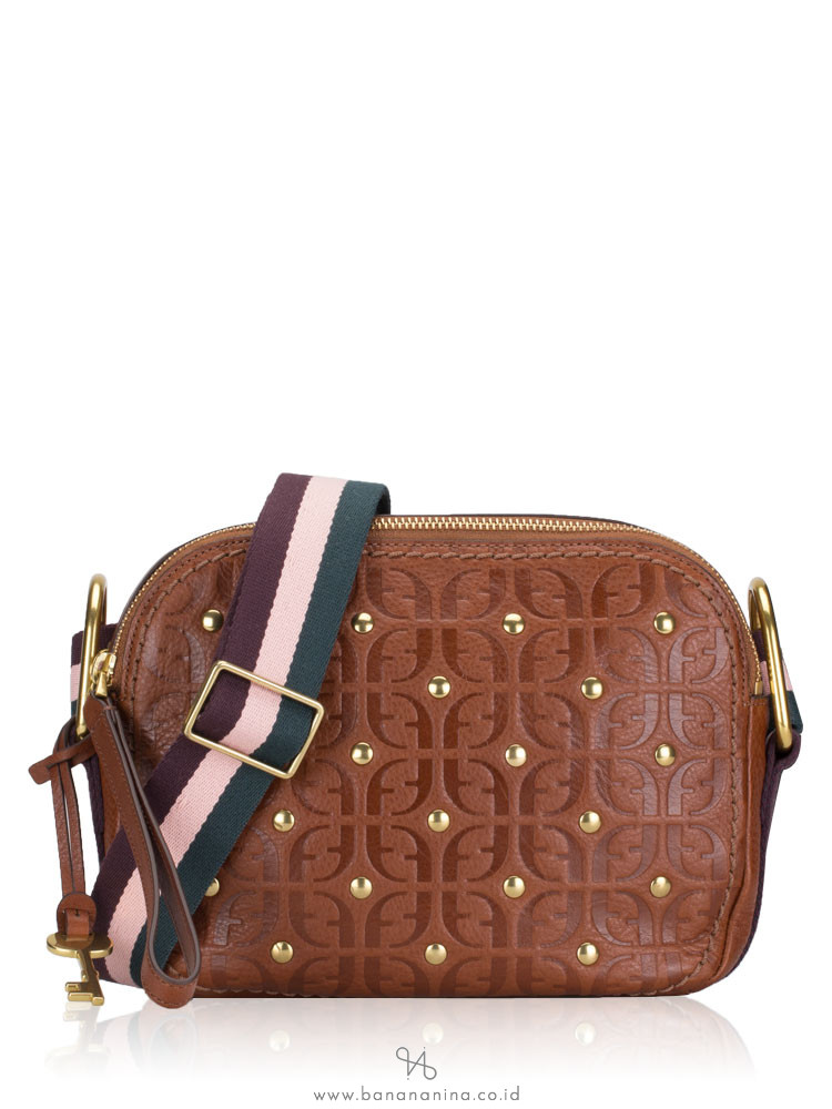 FOSSIL ZB7837914 Elle Crossbody Brown Multi