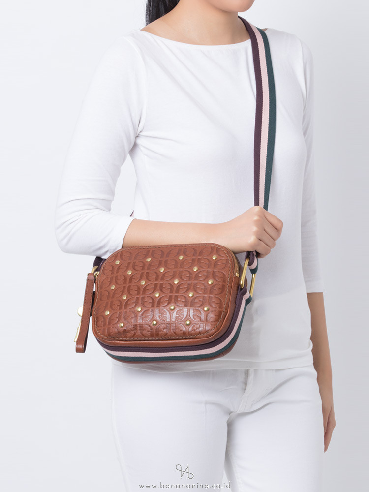 FOSSIL ZB7837914 Elle Crossbody Brown Multi