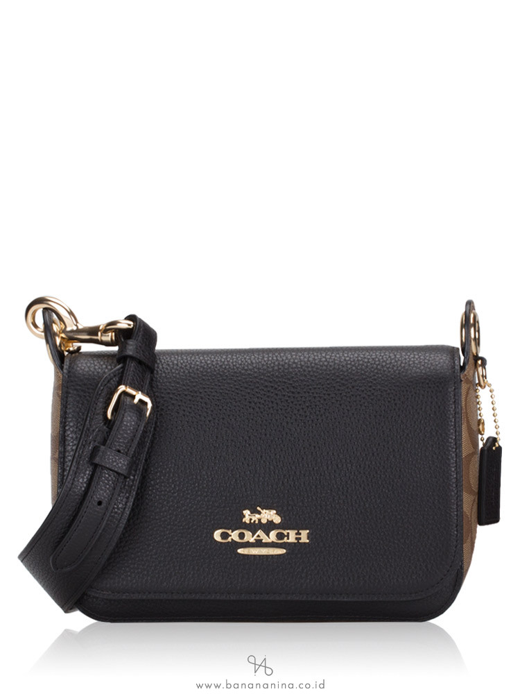 COACH 80614 Signature Small Jess Messenger Black