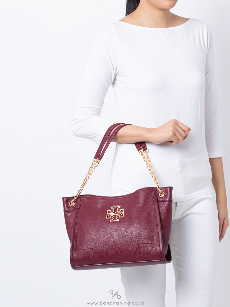 Tory burch britten tote clearance