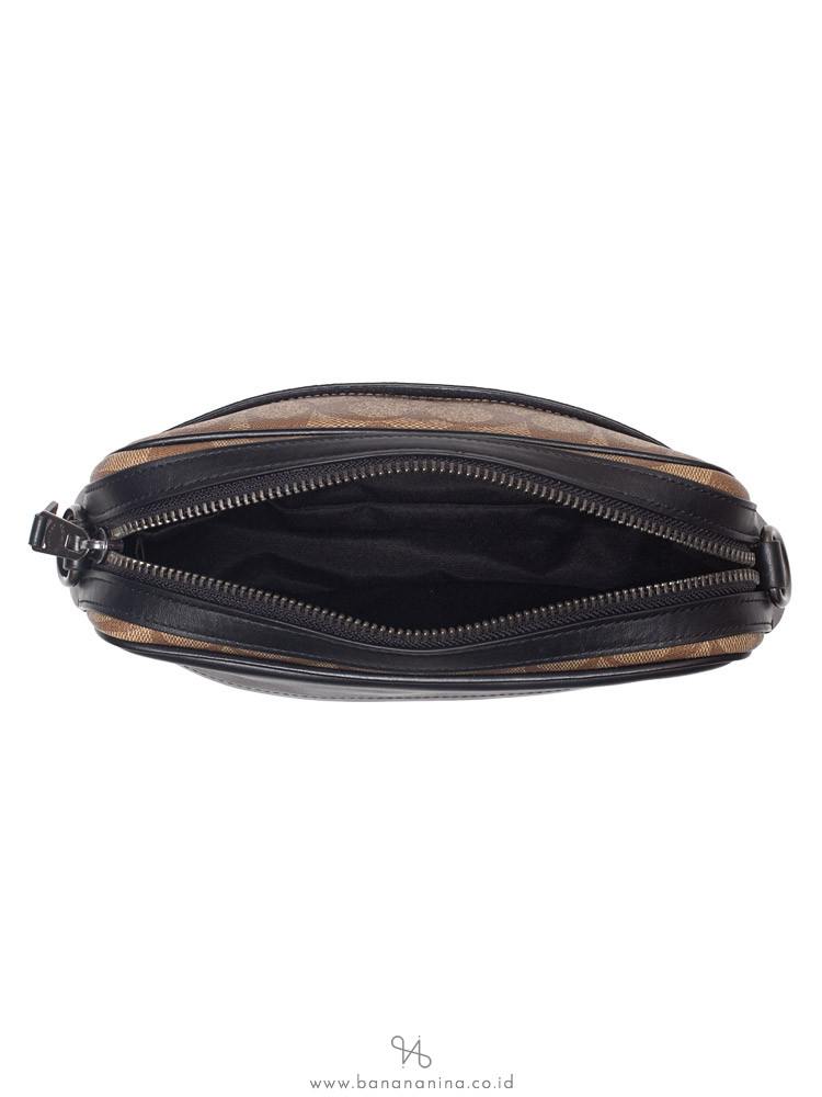 COACH Men 50715 Signature Graham Crossbody Tan Multi