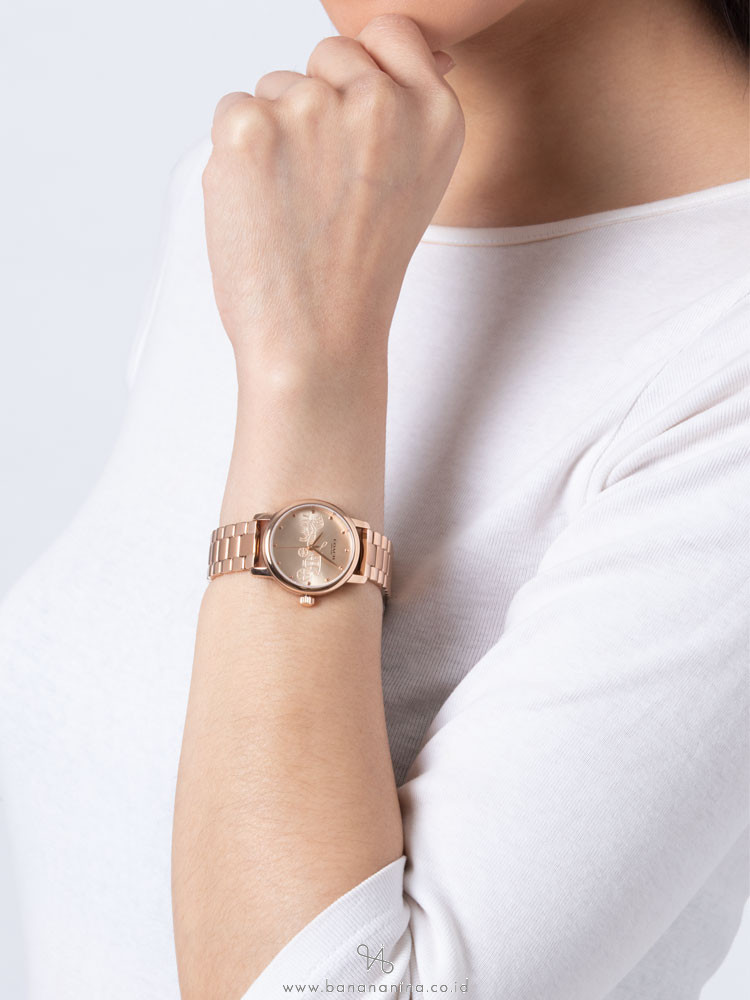 COACH 14502977 Grand Stainless Watch Rose Gold
