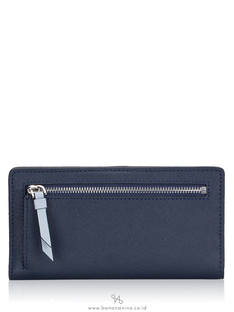 KATE SPADE Cameron Large Slim Bifold Wallet Nightcap Rainy Day