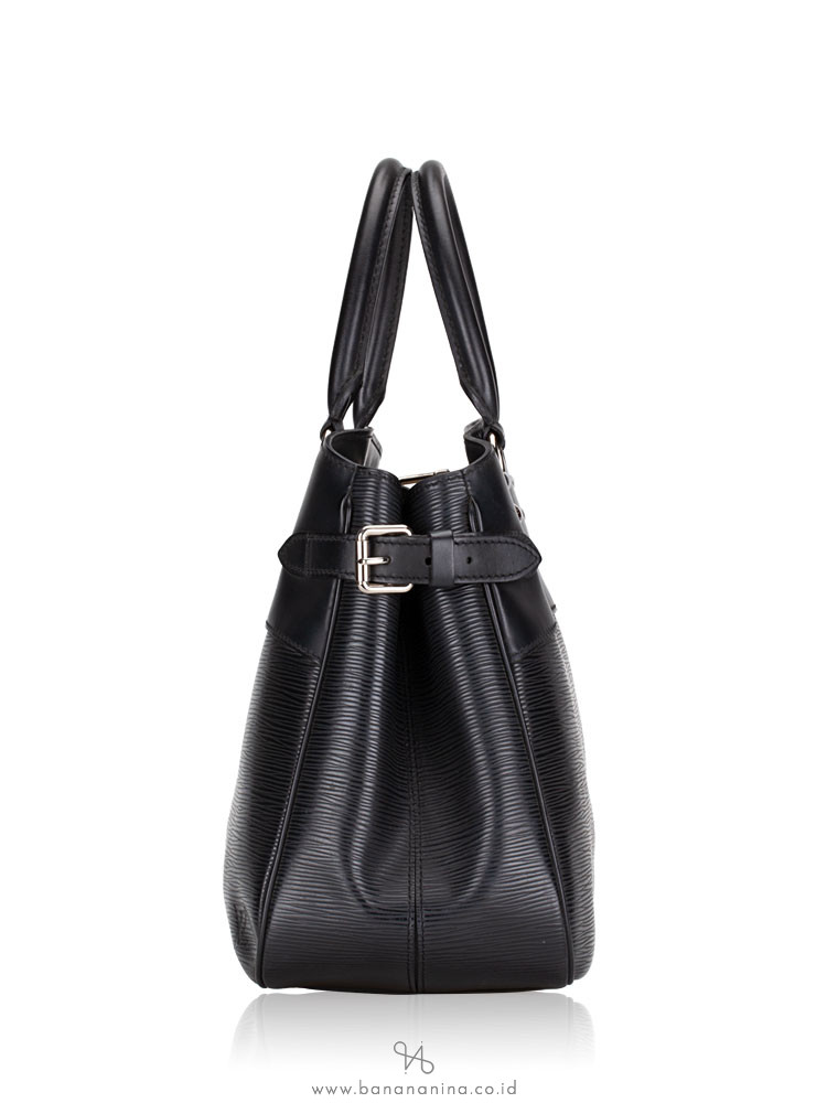 LOUIS VUITTON Epi Passy PM Black