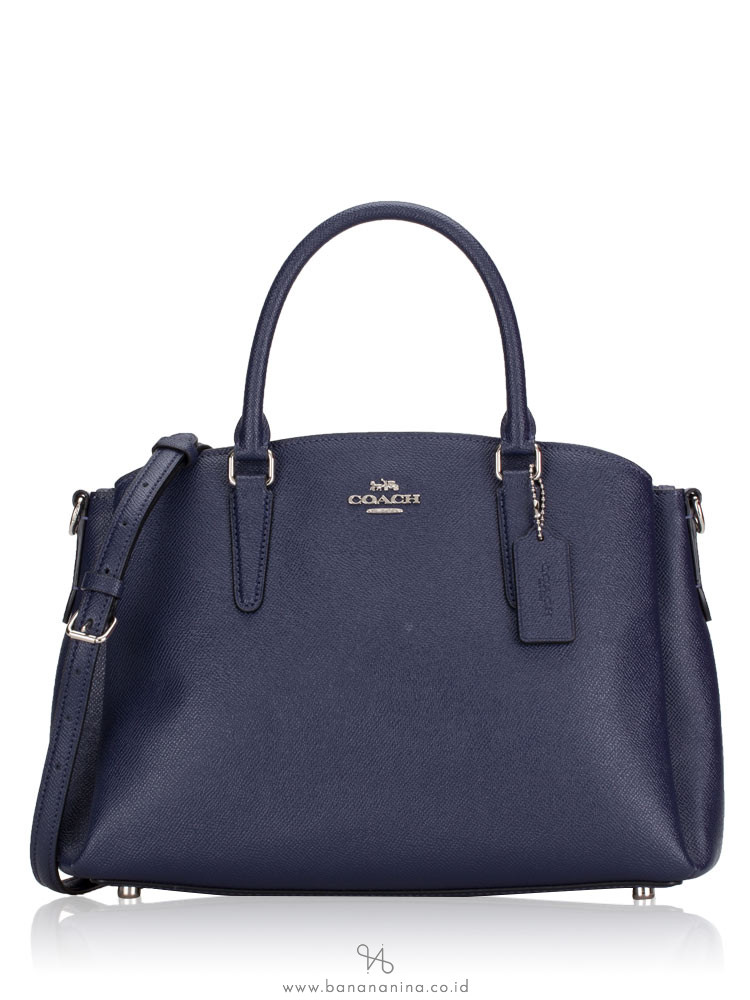 COACH 28976 Crossgrain Sage Carryall Cadet Silver
