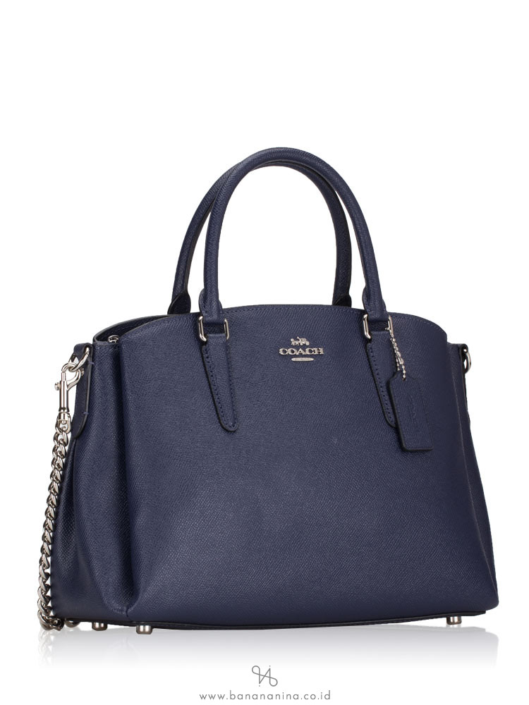 COACH 28976 Crossgrain Sage Carryall Cadet Silver