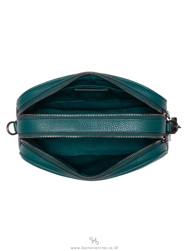 COACH 75818 Jes Leather Crossbody Viridian