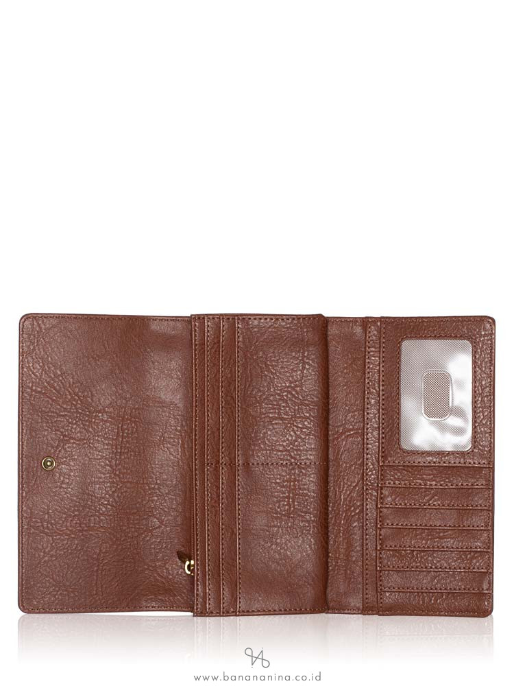 FOSSIL SL7921914 Logan Flap Wallet Brown Multi