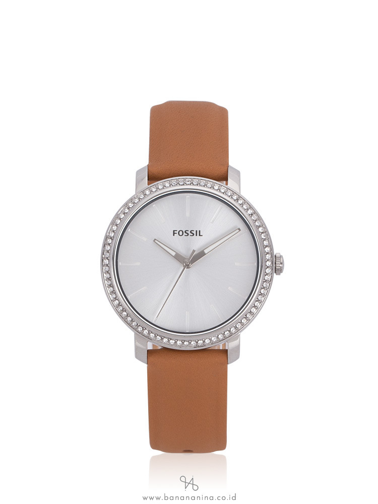 FOSSIL BQ3570 Lexie Luther Leather Strap Gift Set Camel