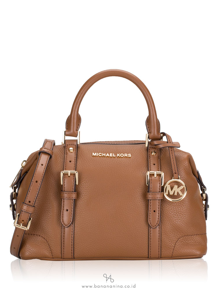 MICHAEL KORS Ginger Leather Small Duffle Satchel Luggage