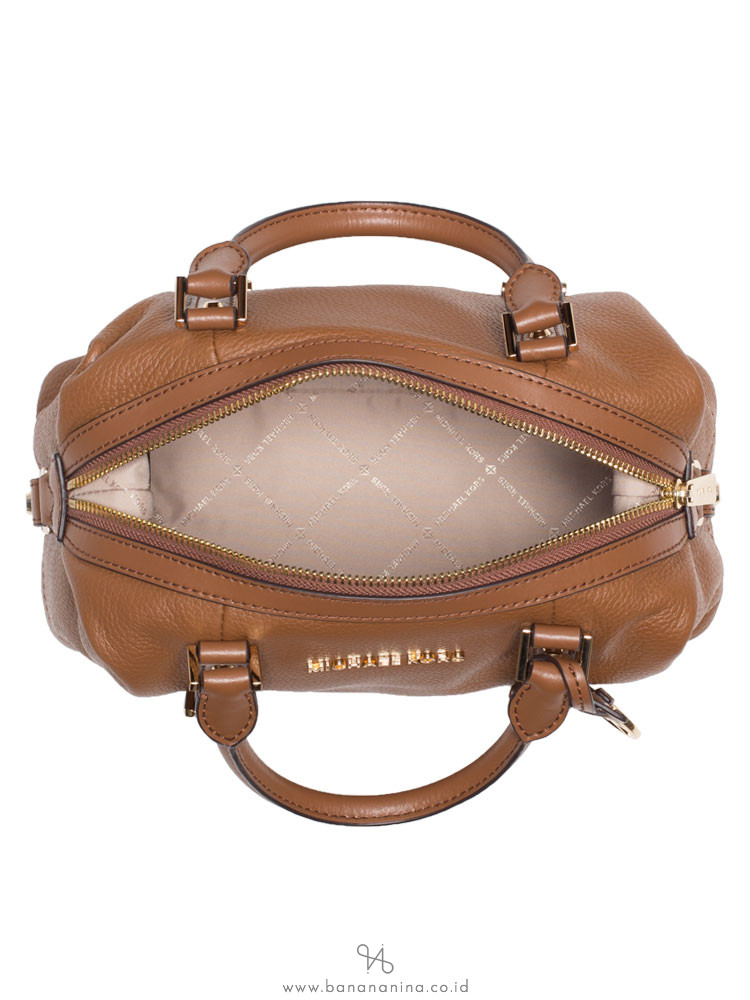 MICHAEL KORS Ginger Leather Small Duffle Satchel Luggage