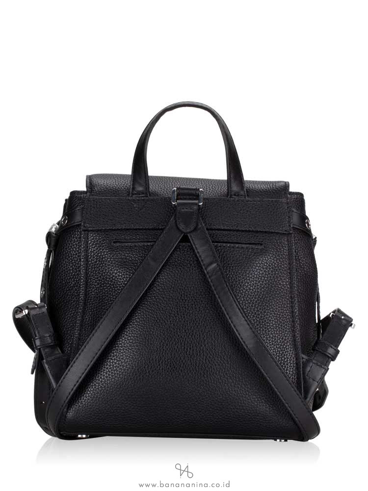 MICHAEL KORS Bristol Leather Small Backpack Black